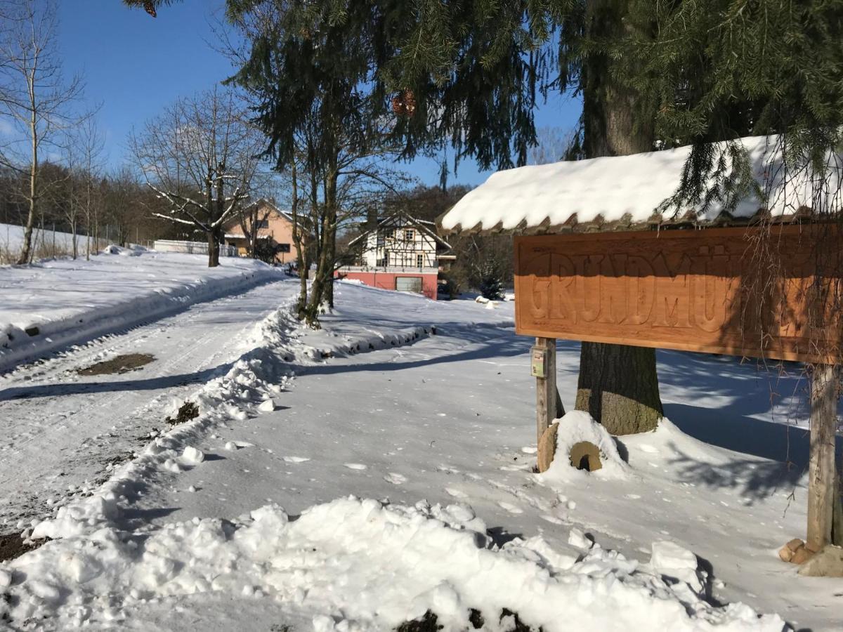 Ferienwohnungen Grundmuehle Nordheim vor der Rhon ภายนอก รูปภาพ